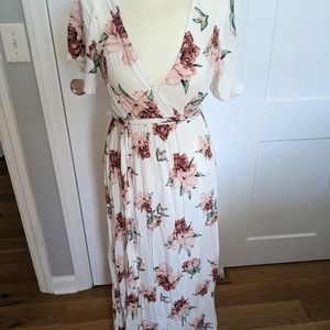 Floral maxi dress